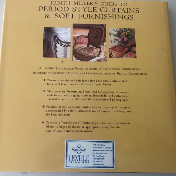 Judith Miller's Guide to Period-Style Curtains & Soft Furnishings I Hardcopy - Picture 7 of 7